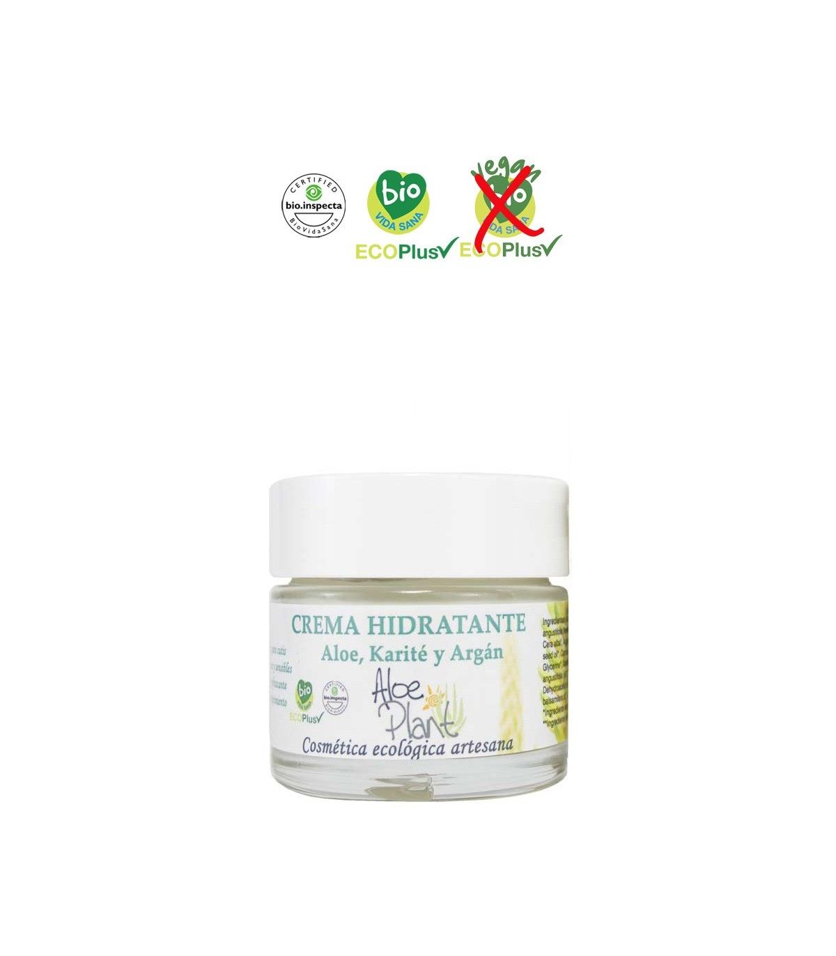 Hidratante aloe vera cutis normal y seco - Aloeplant -